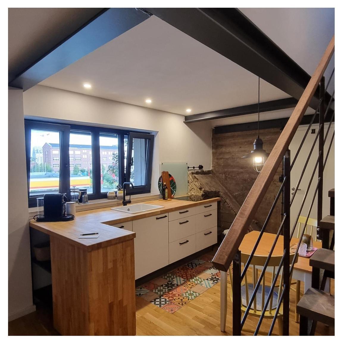 Elbquartier Apartments Magdeburg 'Fabrik61' Rum bild